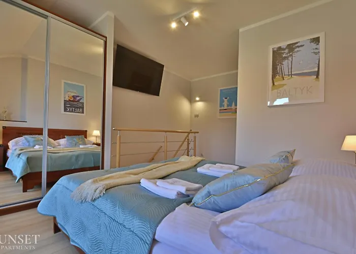 شقة Sunset - Uzdrowiskowa - 200m Od Plazy, Kilka Metrow Od Centrum Promenady *