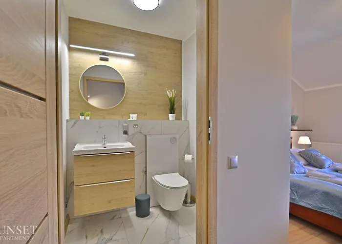 Sunset - Uzdrowiskowa - 200m Od Plazy, Kilka Metrow Od Centrum Promenady شقة